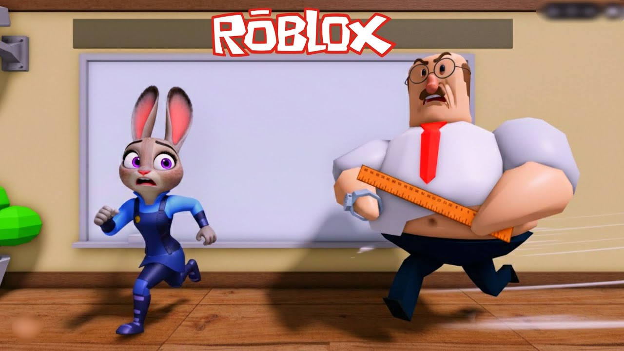 Judy Hopps ESCAPE GREAT SCHOOL BREAKOUT in Roblox!