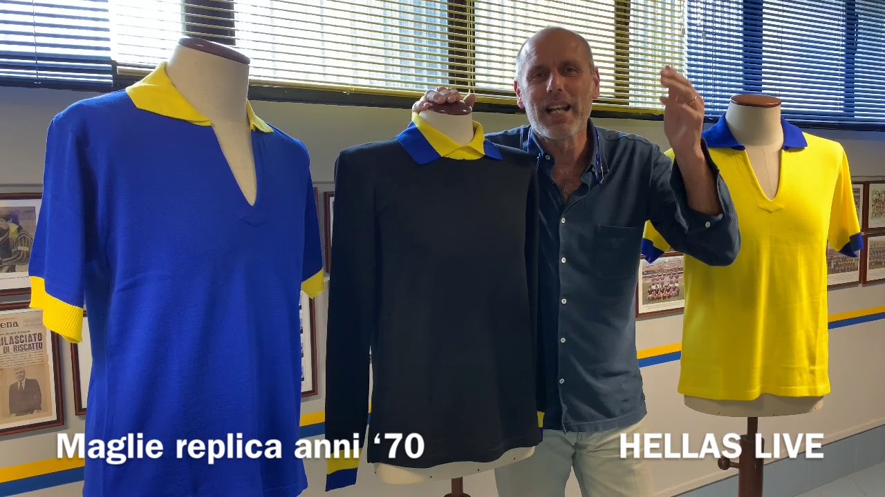 Replica maglie Hellas Verona anni &lsquo;70