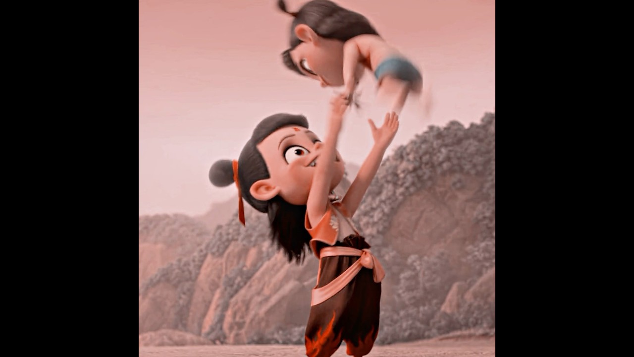 🎈Ne Zha (2019) | She saw a friend. They only saw a monster.⚫ #edit #movie #nezha