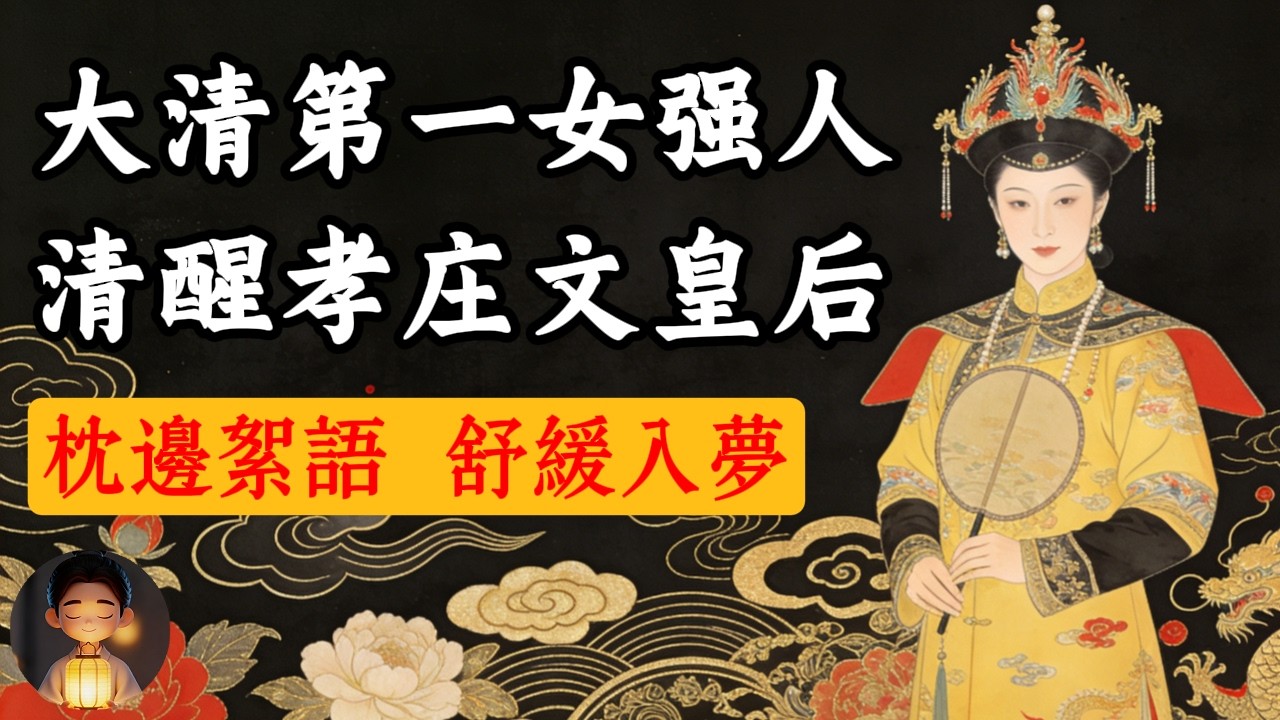 大清两百年第一女强人：13岁入宫，熬死皇太极、辅佐两代幼主，看孝庄如何用&ldquo;清醒的放手&rdquo;换来大清盛世？| 枕边密语，舒缓入梦