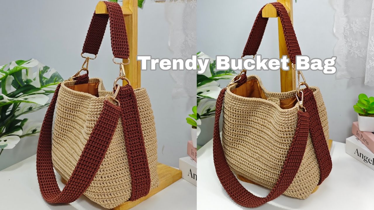 Trendy Bucket Bag Tutorial| Cozy Craft| Beginner Friendly 