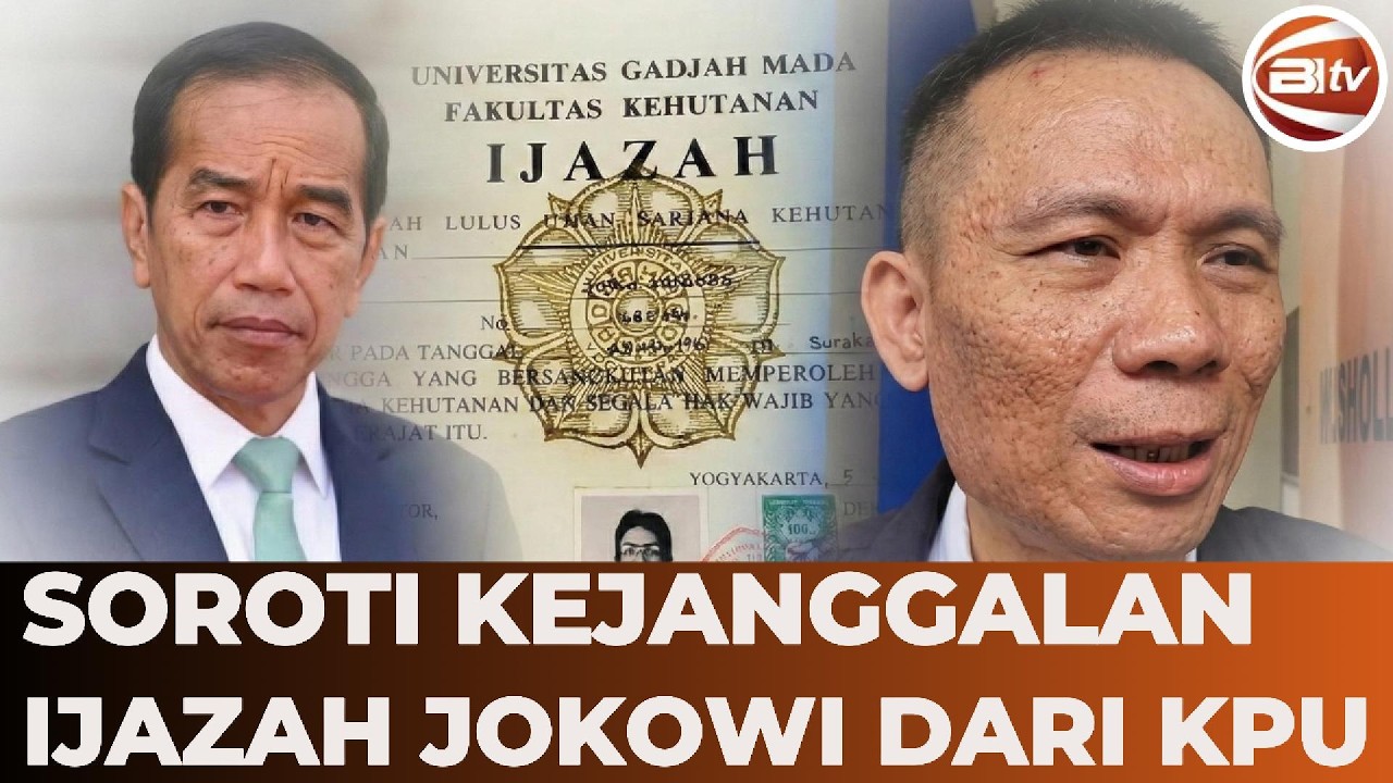 Rismon Pertanyakan KPU soal Dugaan Kejanggalan Ijazah Jokowi