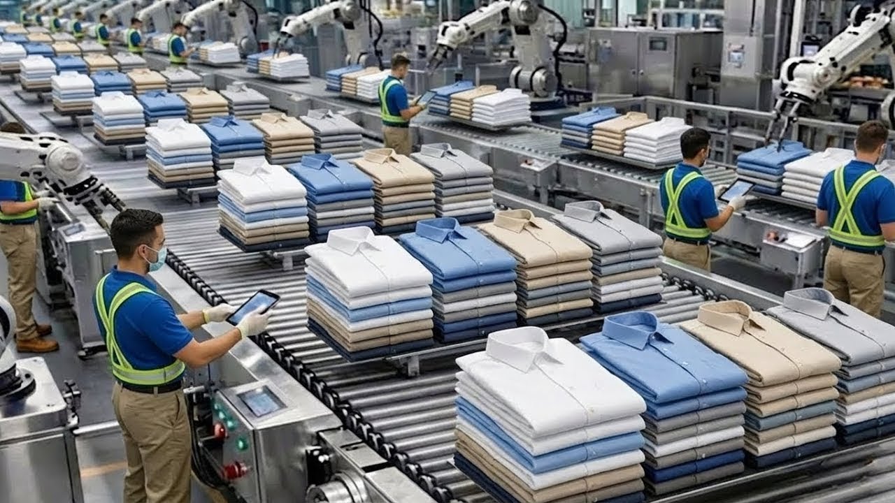 The Journey of a Cotton Shirt  From Harvested Cotton to Finished Apparel