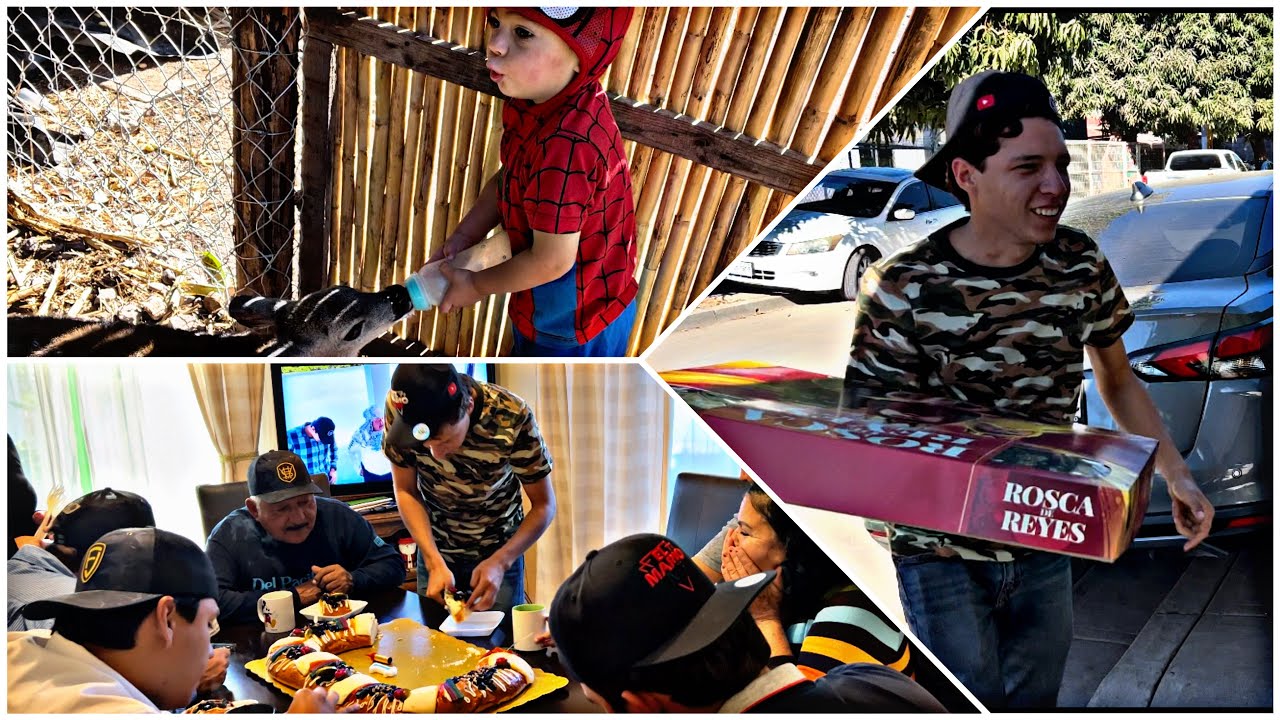AGRADECIENDO MI PRIMER AÑO EN YOUTUBE Y COMIENDO LA ROSCA DE LOS REYES MAGOS (elmariomt)‼️