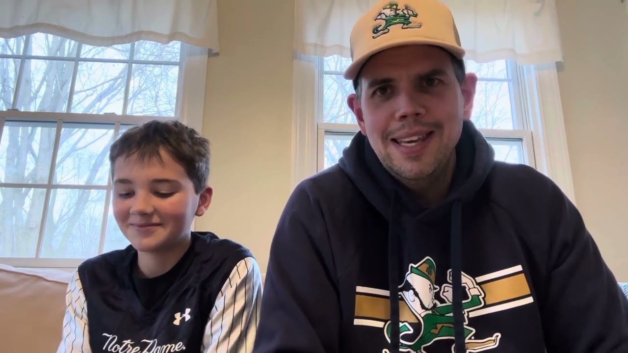 Here Come The Irish ☘️ Game Day ☘️ University of Notre Dame vs. Georgia 2024 Bowman U Rip