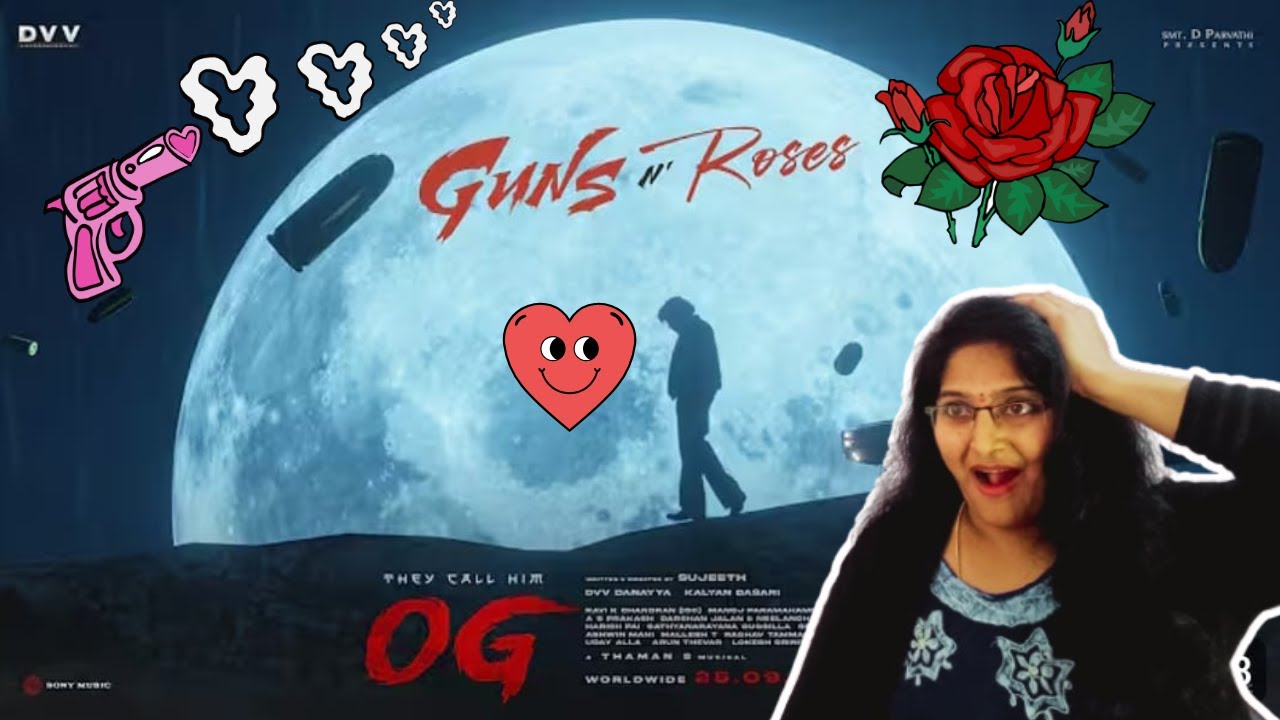 GUNS N’ ROSES SONG REACTION | THEY CALL HIM OG | PAWNA KALYAN | EMRAAN HASHMI | SUJEETH | THAMAN S