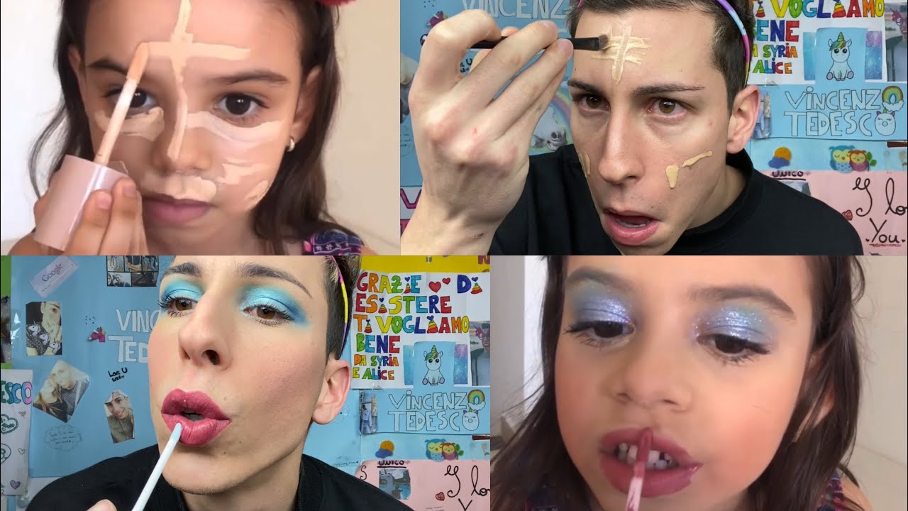 PARODIA BAMBINA CHE SI TRUCCA!