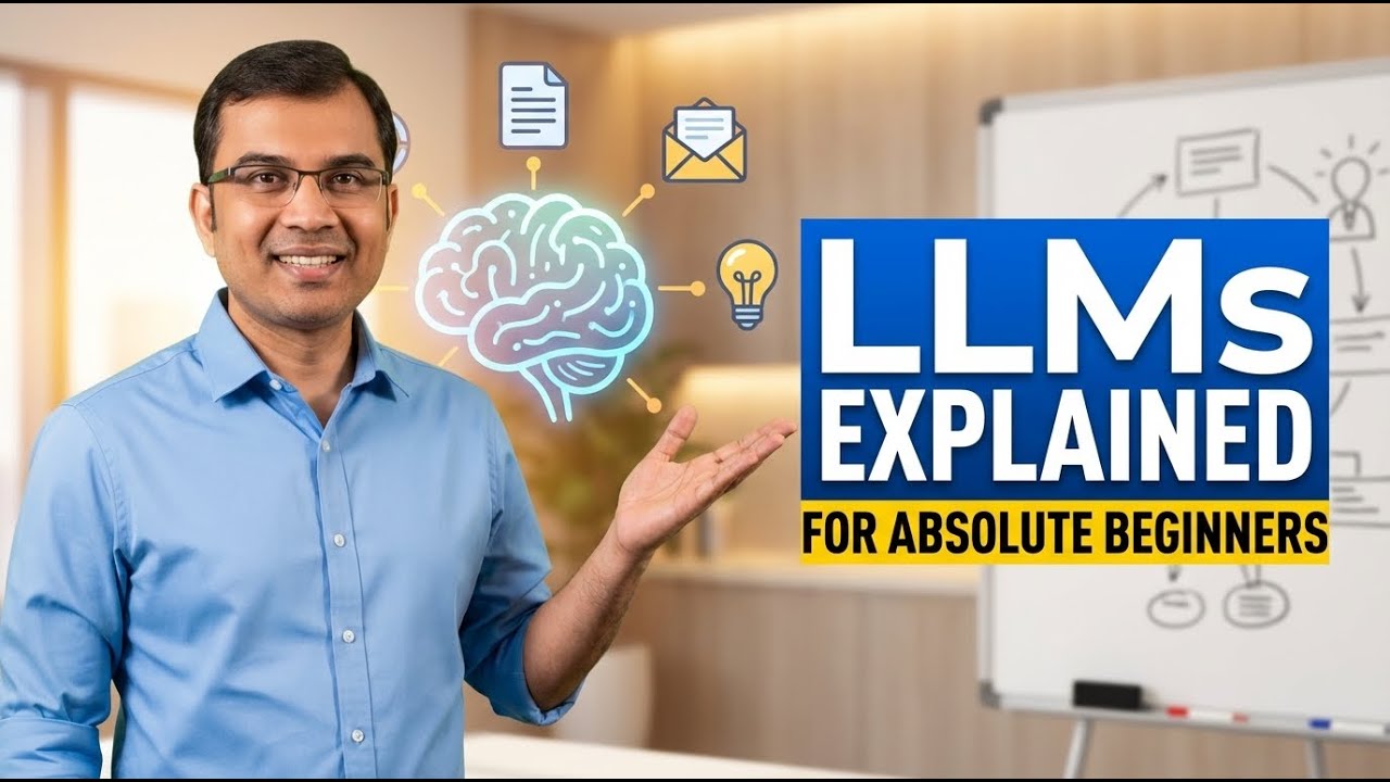 What is an LLM? AI Explained for ABSOLUTE Beginners (2026)