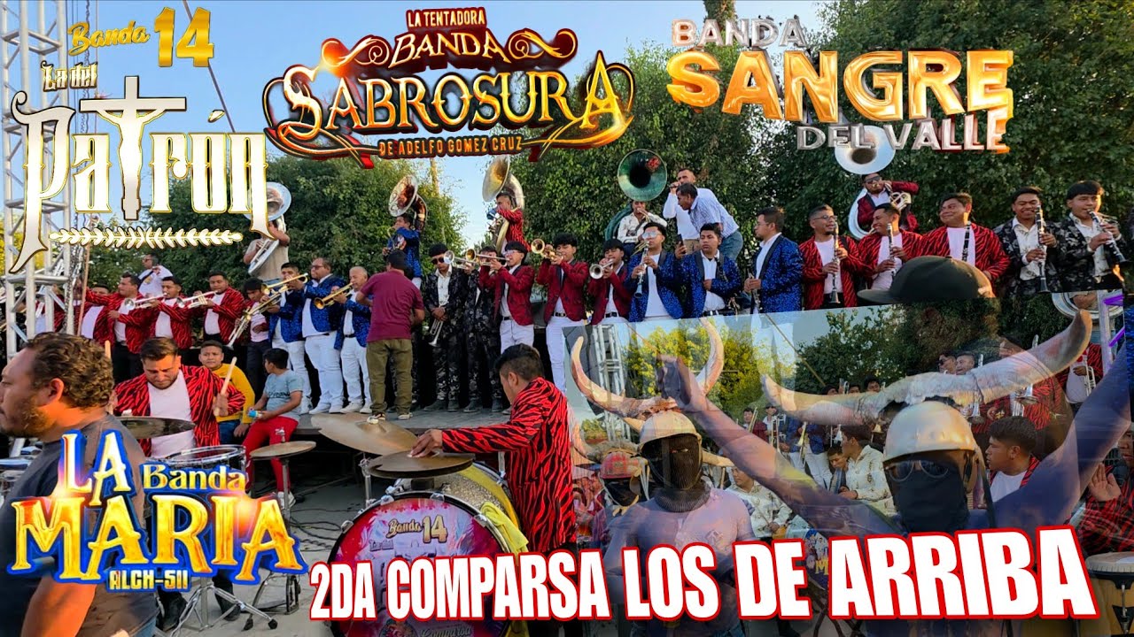 MEGA FUSIÓN DE BANDAS!🔥EN EL CARNAVAL DE SANTA CRUZ PAPALUTLA 2026📸2DA COMPARSA LOS DE ARRIBA🤠