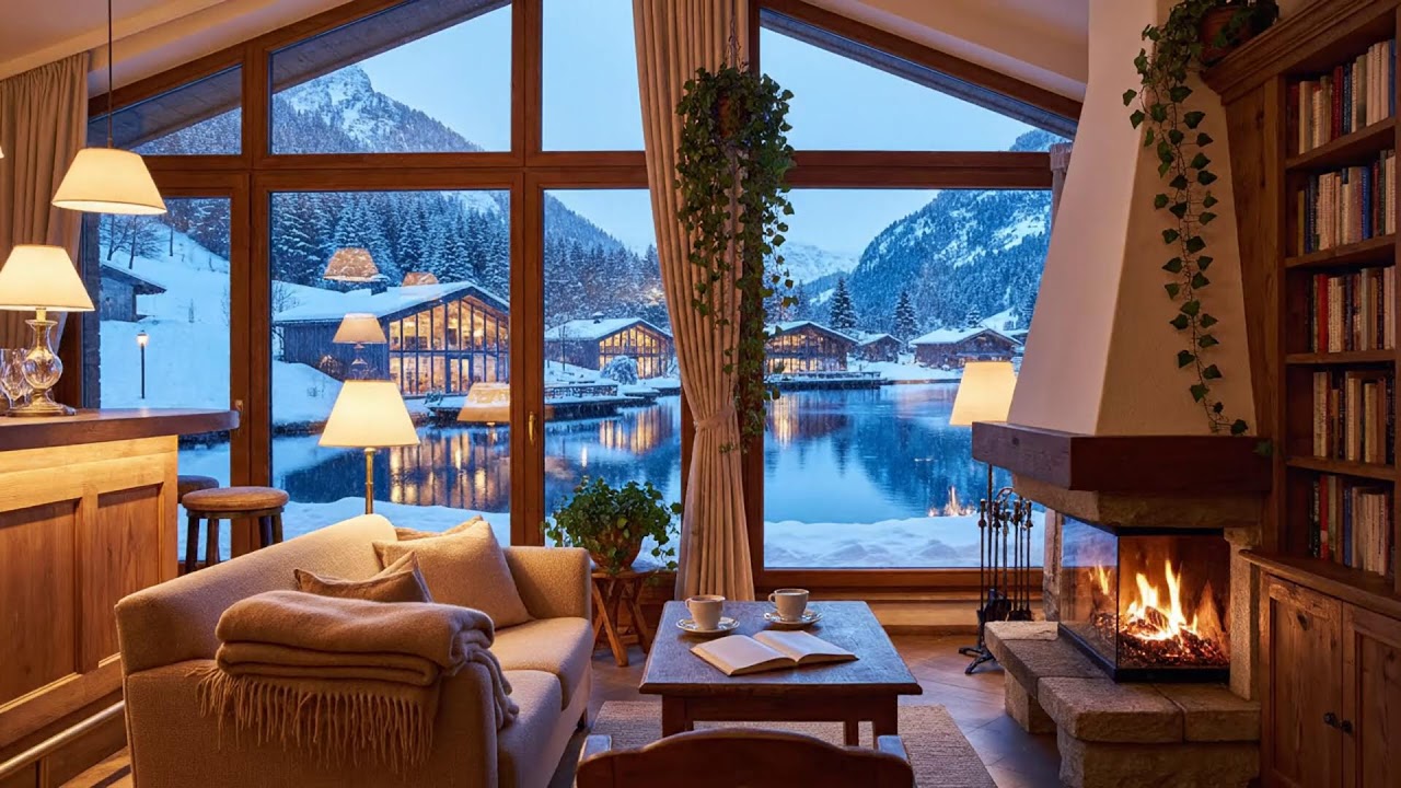 After Work Jazz – Warm Cozy Café Ambience for Relaxing Evening