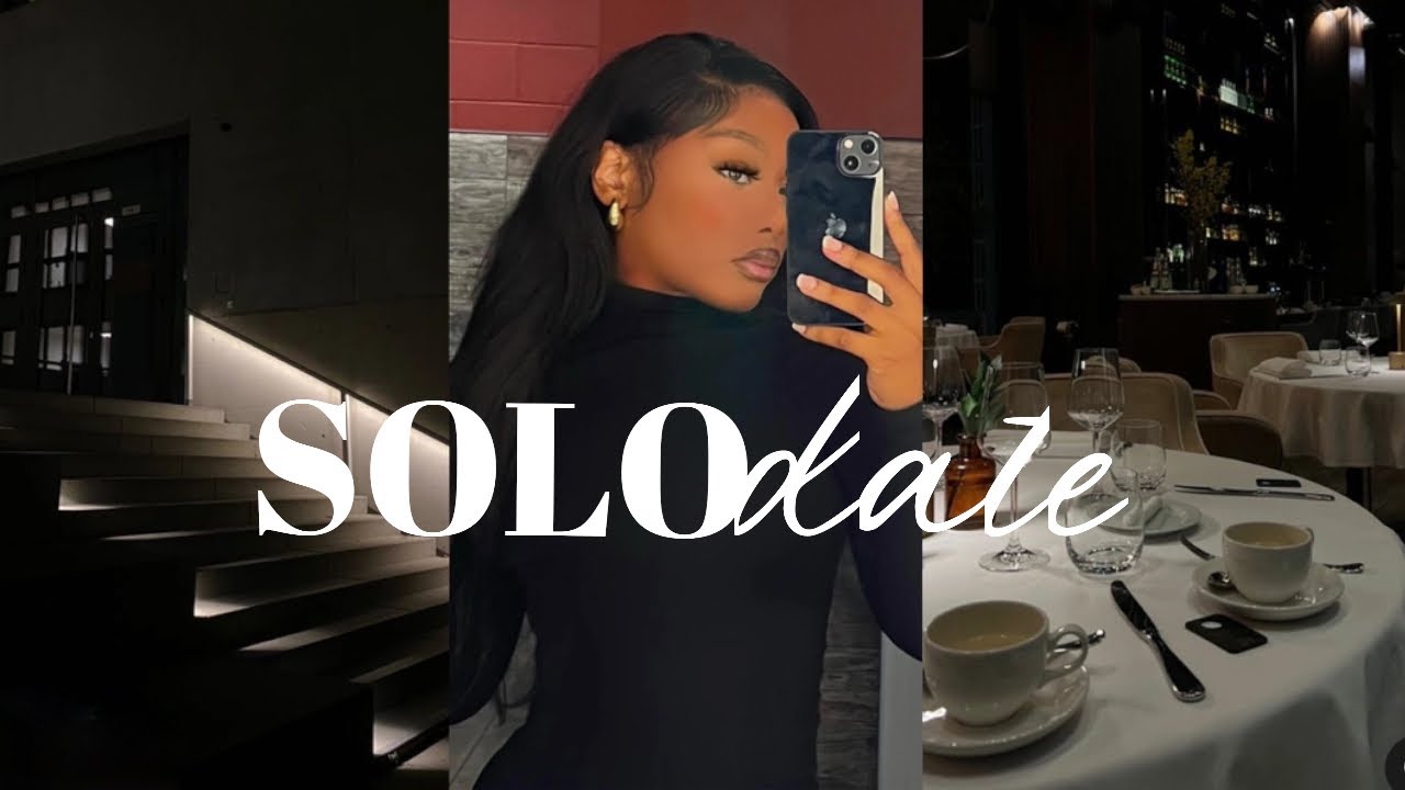 solo date vlog| how to date yourself & be healthy and happy in your singleness+ cater to yourself
