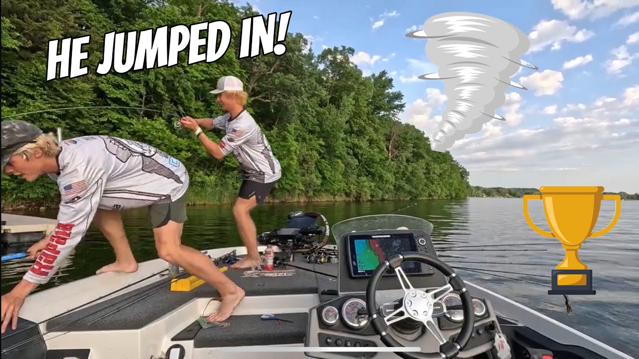 We WON ANOTHER Tournament! (TORNADO Sirens And CRAZY Storm!)