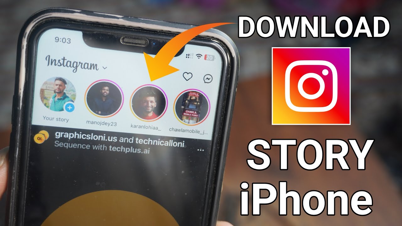 HOW TO DOWNLOAD INSTAGRAM STORY & REEL IN ANY (IOS) iPhone || download insta story in iphone