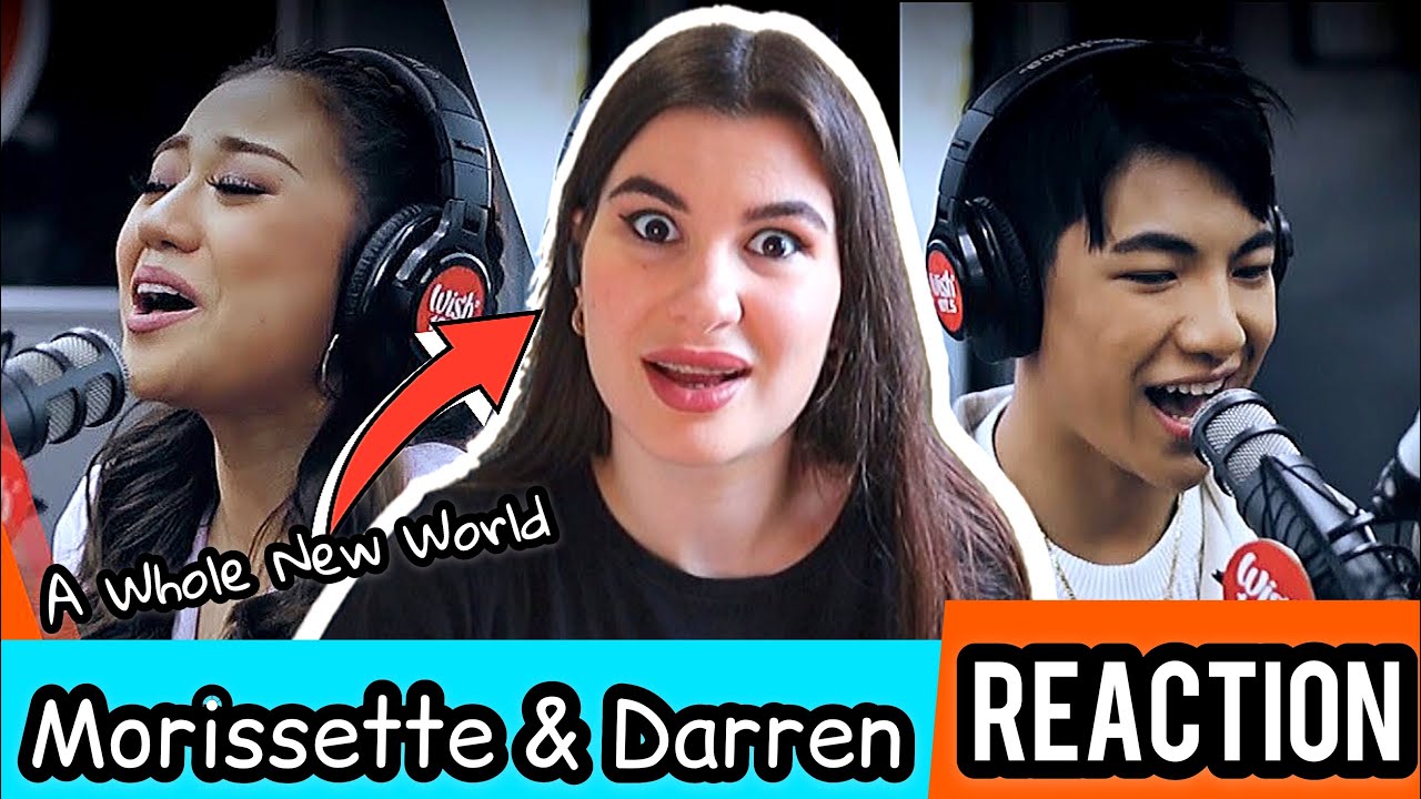 Morissette & Darren Espanto - ‘A Whole New World (Aladdin’s Theme)’ LIVE | REACTION