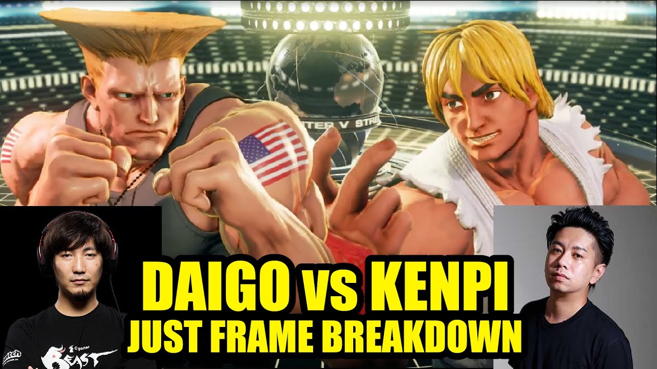 DAIGO vs KENPI : Best Guile vs Best Ken #JustFrameBreakdown