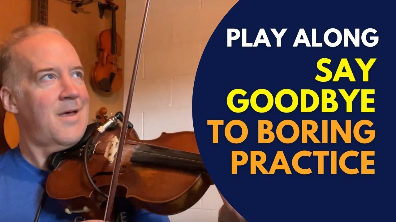 Creative Violin Warm Up Play Along on a Relaxed Groove