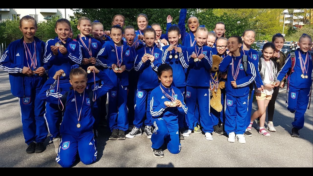 JärfällaGymnasterna FT0708 vinner alla guld i VikingaCupen 2018!