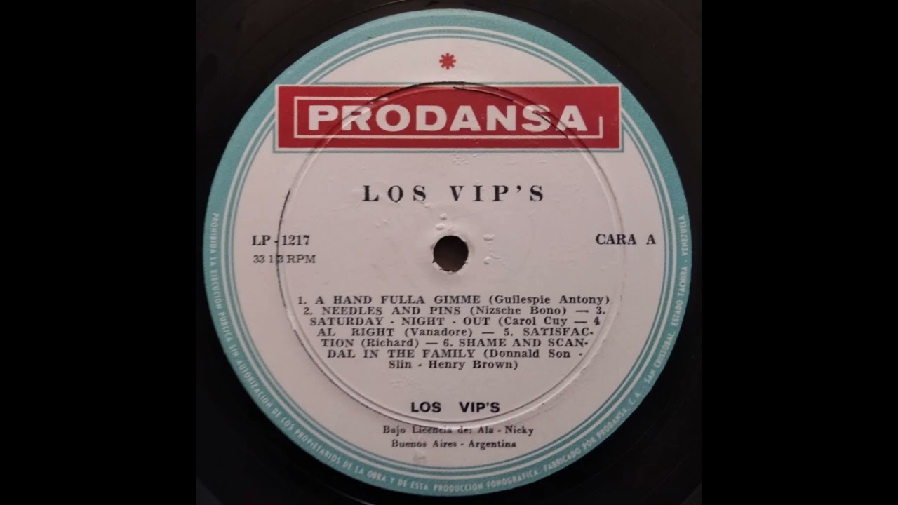 LOS VIP'S All Right