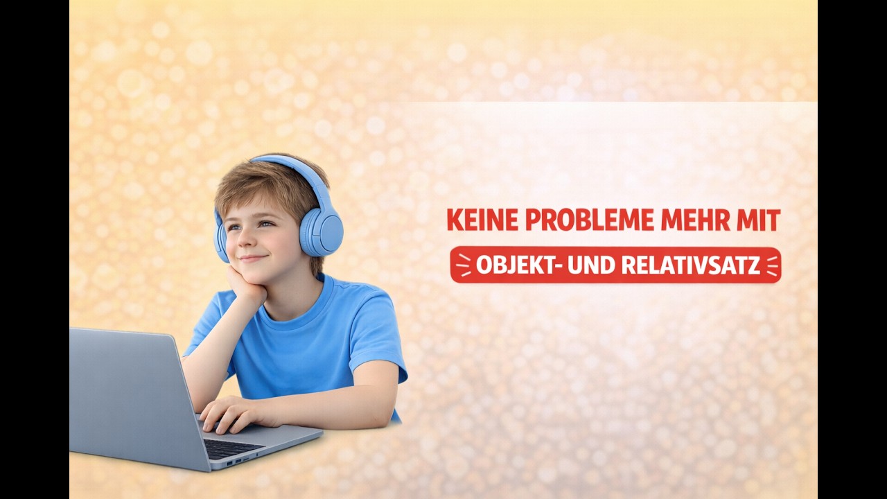 Objektsatz & Relativsatz (Nominativ) sicher anwenden | Wiederholen & Vertiefen | Deutsch Klasse 6