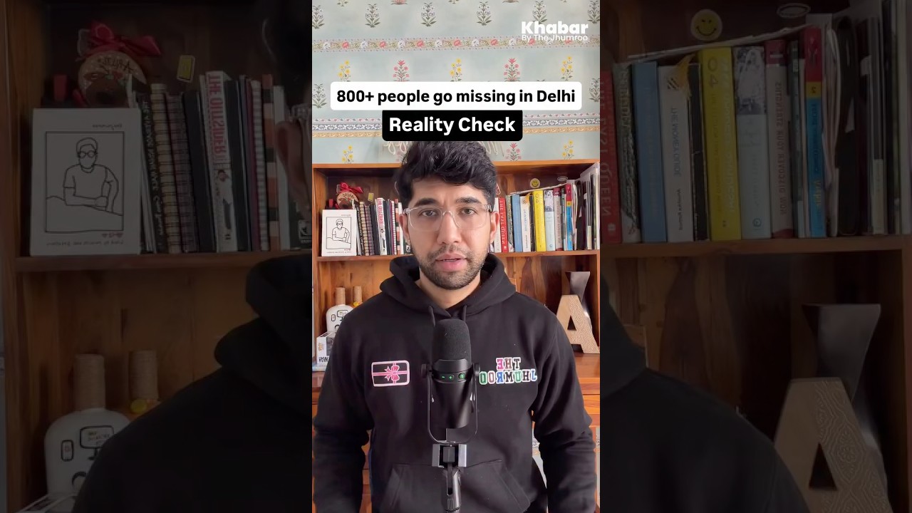 Delhi Missing Persons Data: TRUTH EXPOSED | Mardaani 3 link? #delhimissingpeople #delhi #delhinews