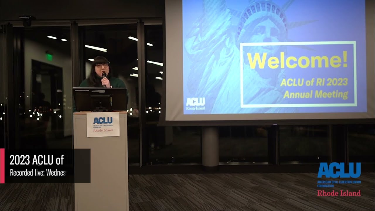2023 Annual Meeting - ACLU of RI