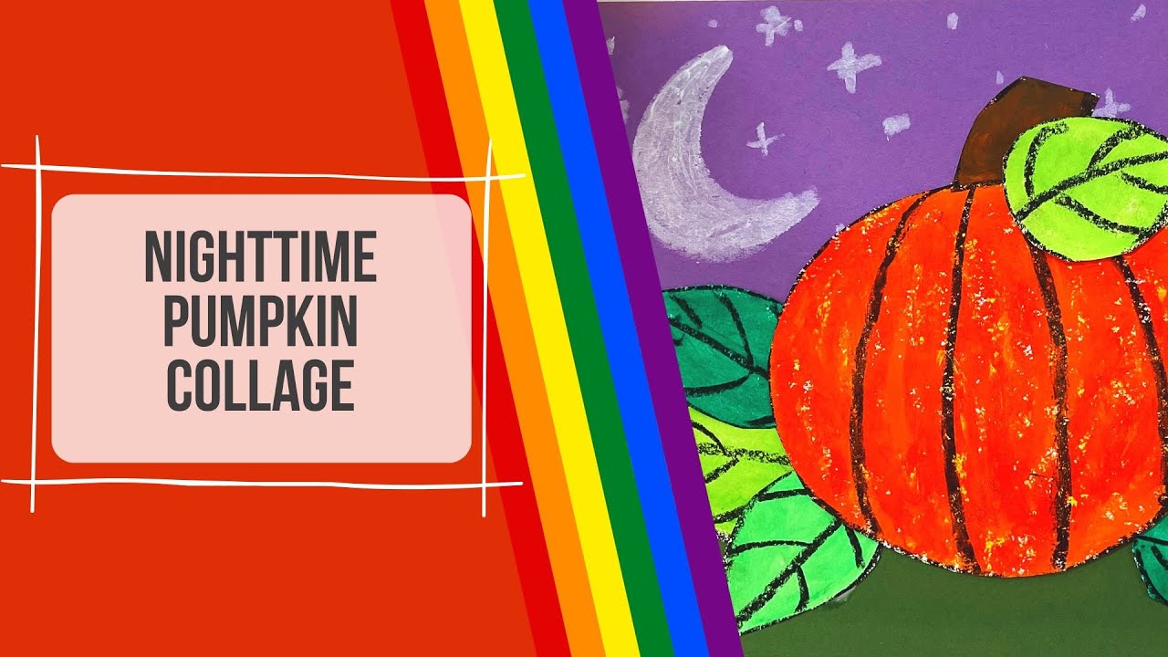 Nighttime Pumpkin Collage