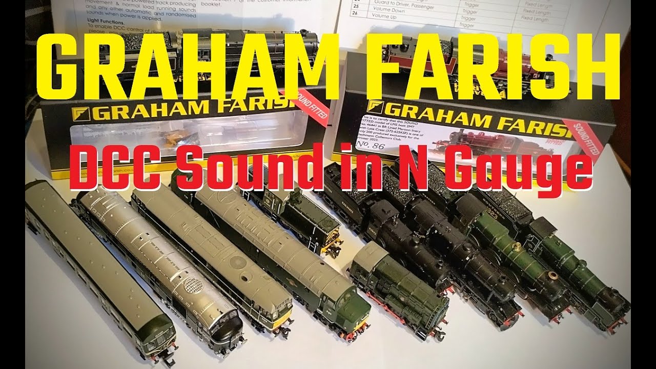 My Thoughts on N Gauge DCC sound Locos from Farish.