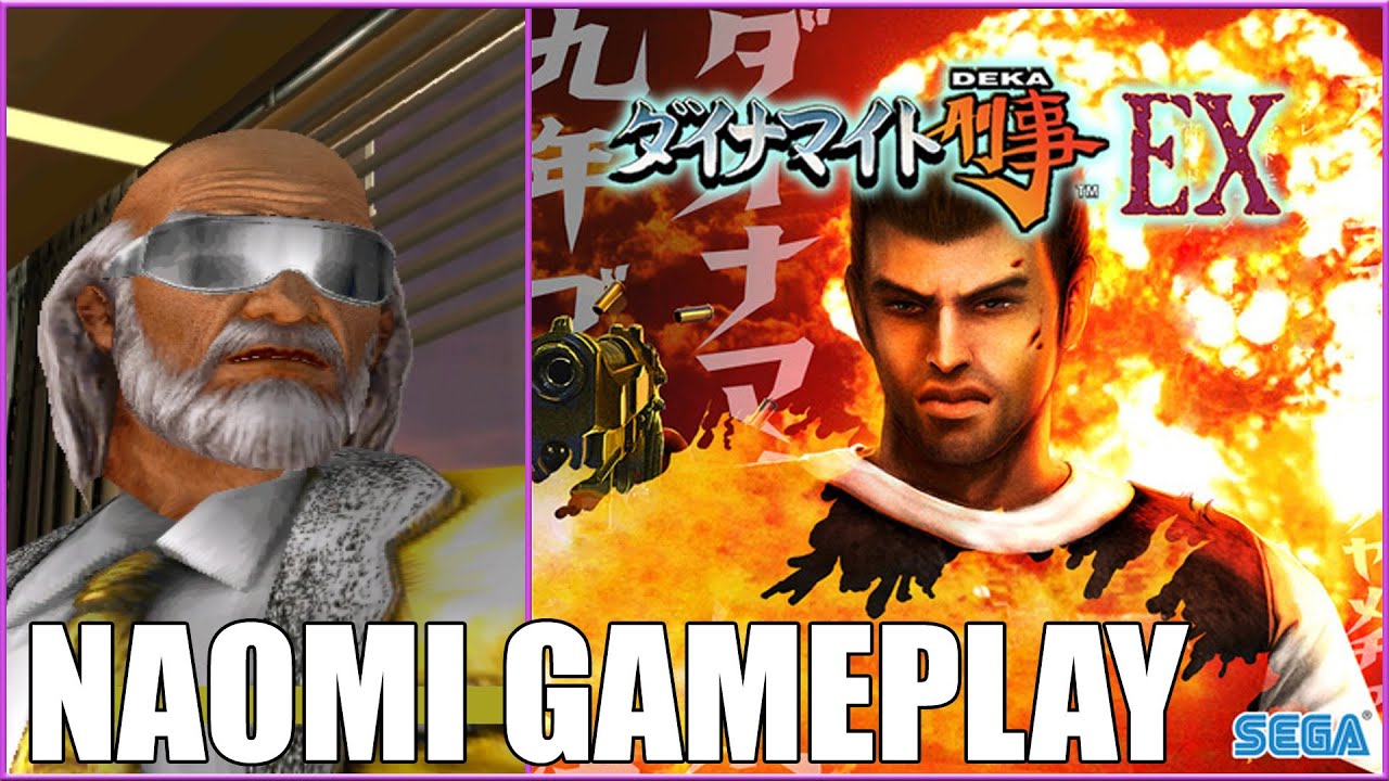 Dynamite Deka EX: Asian Dynamite (Dynamite cop 2) - Naomi Gameplay - Story Mode Mission 2 Route B