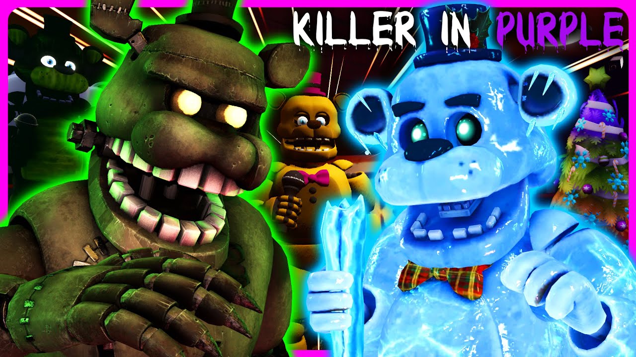 FNAF: Killer in Purple Remastered | Halloween VS. Christmas! [Part 5]