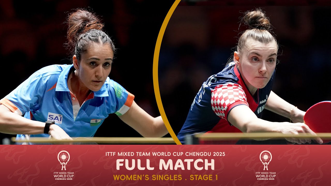 FULL MATCH | Manika Batra vs Lea Rakovac | ITTF Mixed Team World Cup 2025 (Stage 1)