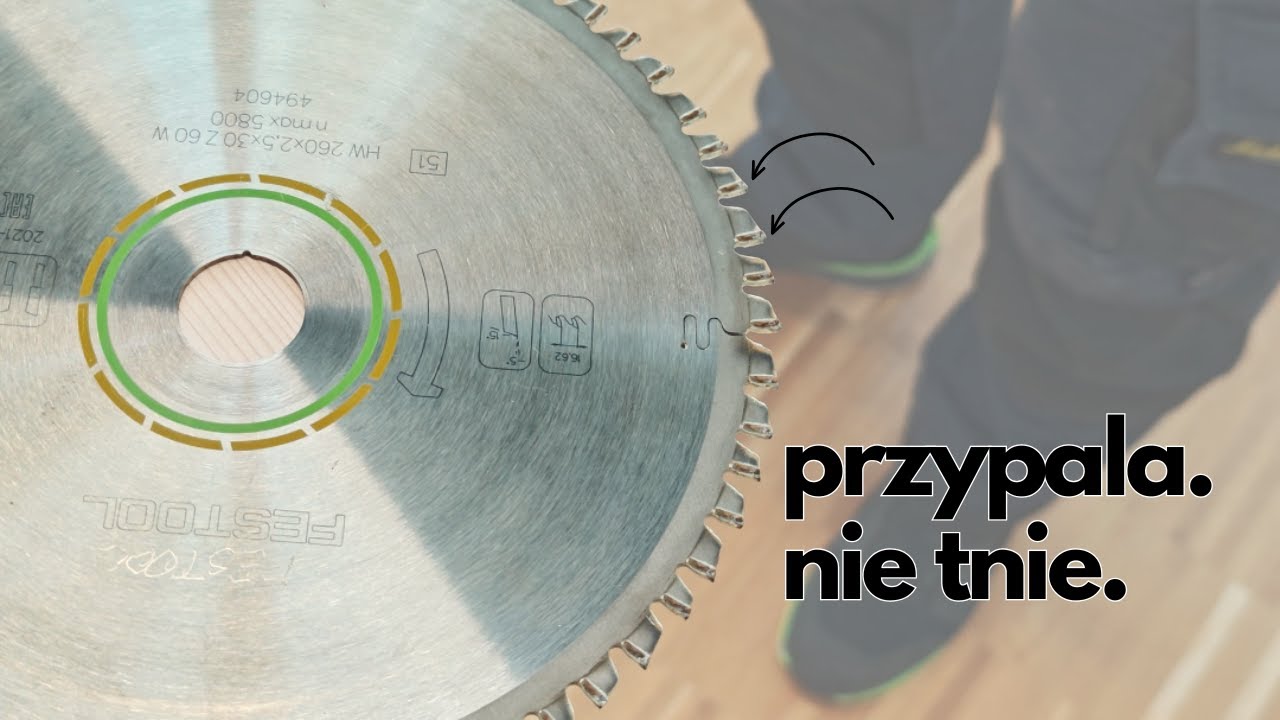 Twoja tarcza przypala i nie tnie? Zobacz, jak ratuje ją ekspert Festool!
