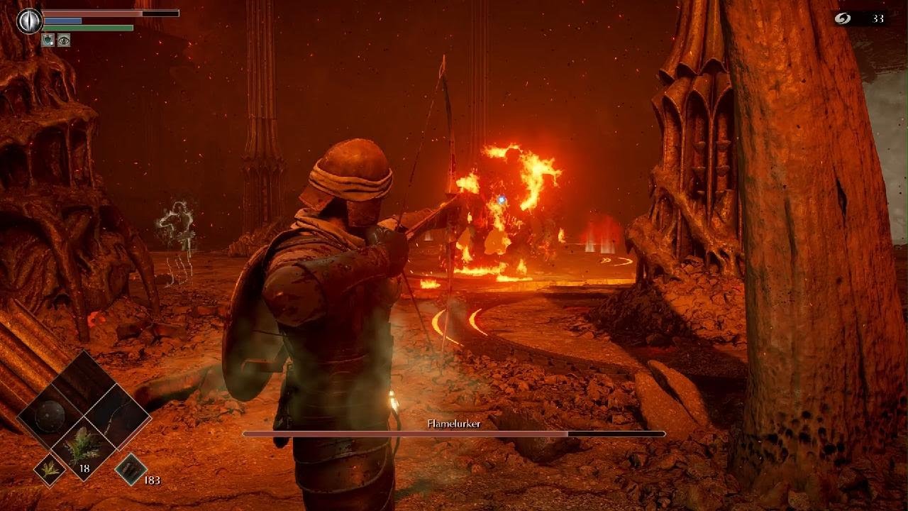Demon's Souls | Flamelurker Bow Only Lvl 17