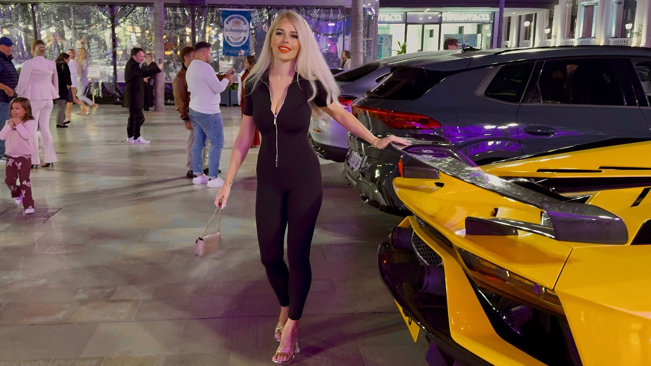 MONACO LADIES BEST SUPERCAR ARRIVALS & BILLIONAIRE LUXURY LIFESTYLE 