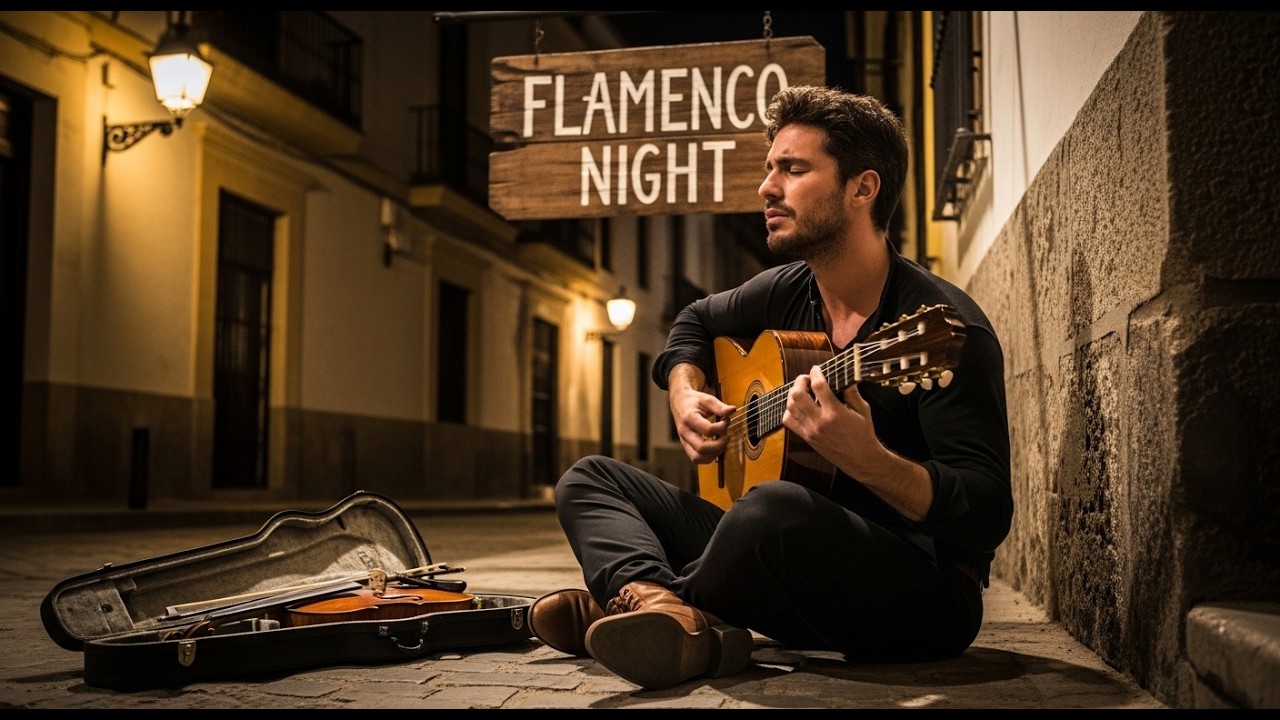 Soulful Flamenco Guitar & Violin – Deep Emotional Spanish Instrumental