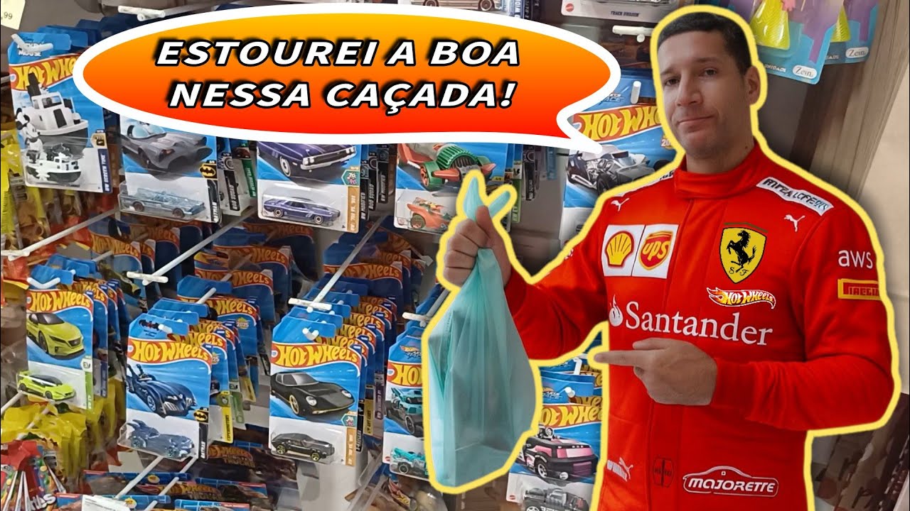 Hot Wheels caçada a Ferrari