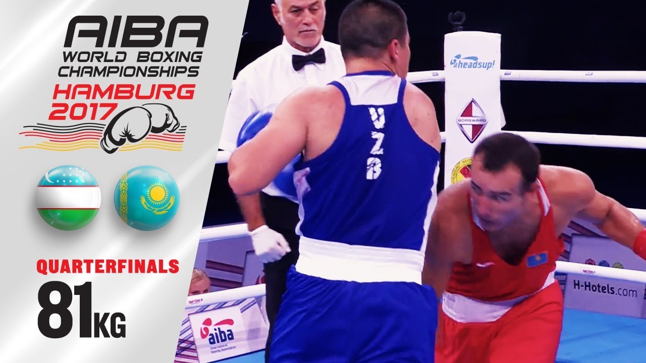 Quarterfinals (81kg) ALZHANOV Yerik (Kazakhstan) vs MELIKUZIEV Bektemir (Uzbekistan)