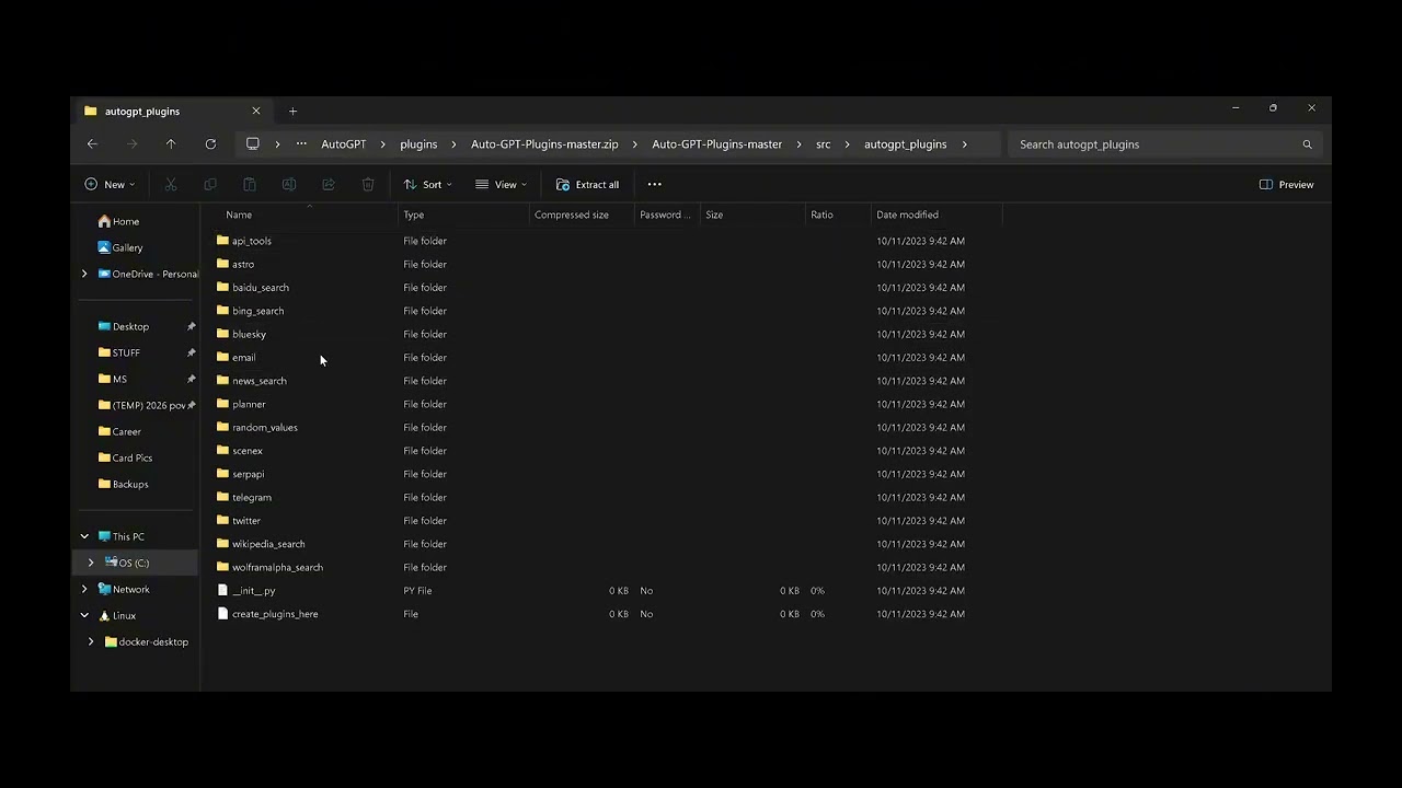 Installing AutoGPT