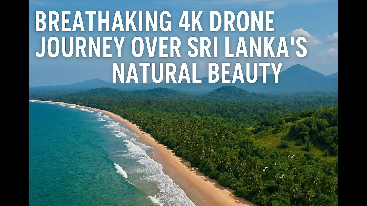 Breathtaking 4K Drone Journey Over Sri Lanka’s Natural Beauty
