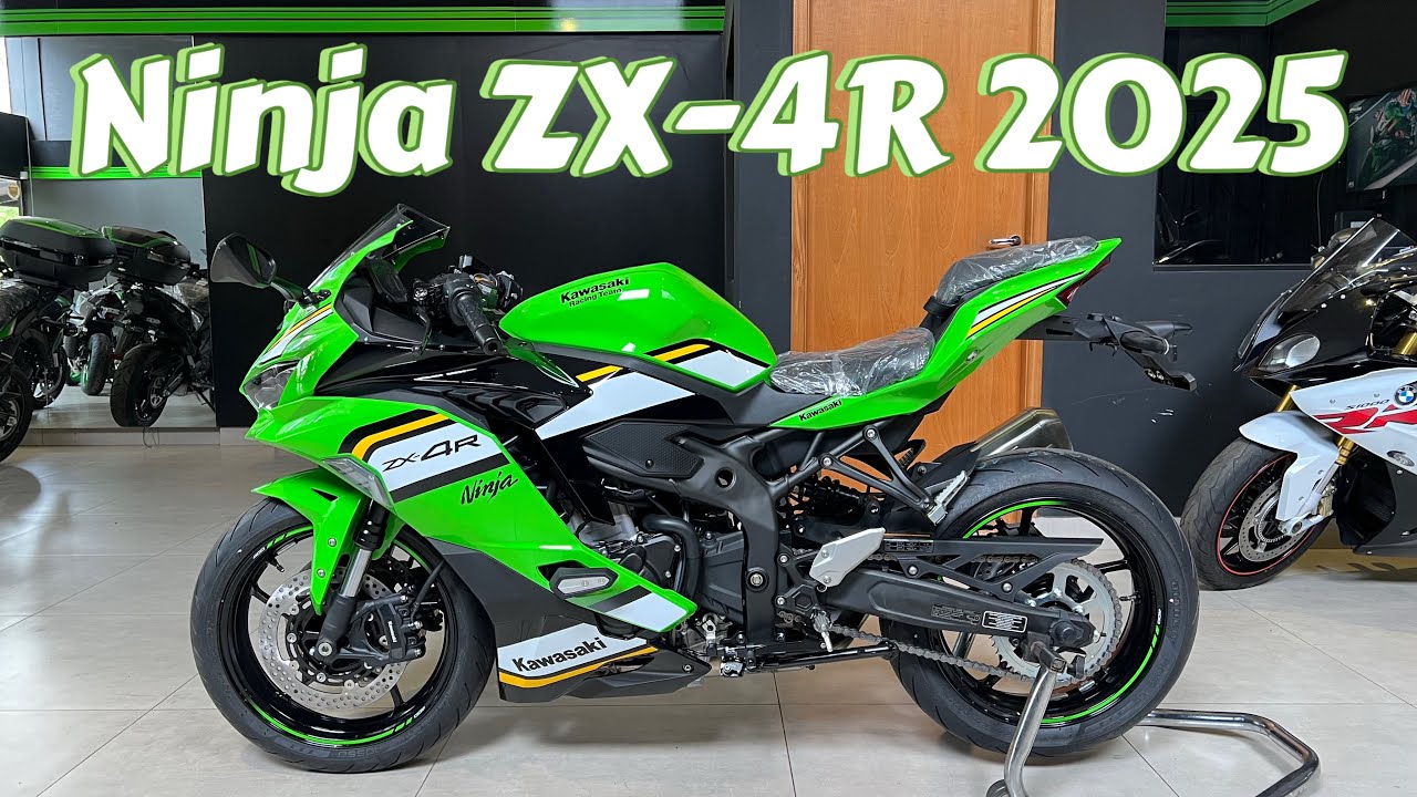 NINJA ZX-4R 2025 EM DETALHES