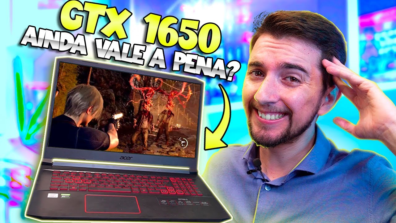 NOTEBOOK GAMER com GTX 1650 vale a pena em 2023? Acer Nitro 5 em 2023