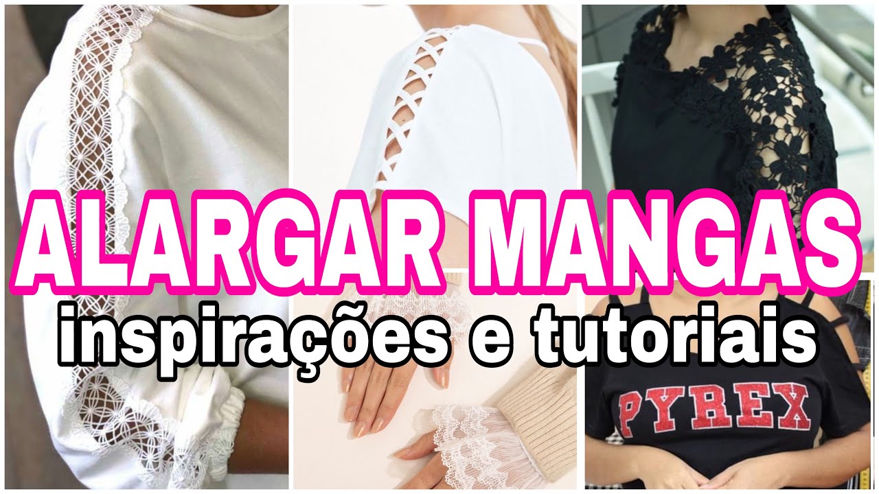 Como alargar mangas de blusas e vestidos / inspirações e tutoriais / Huda Nunes