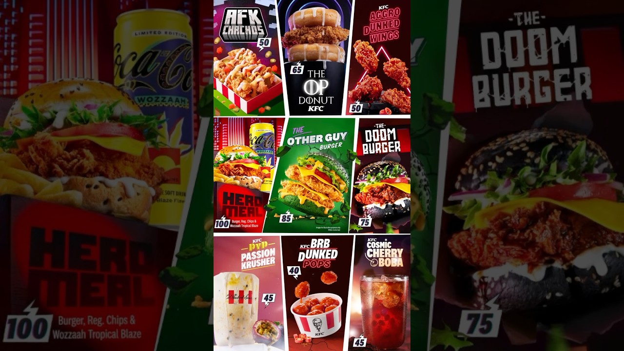 KFC Comic Con Africa 2024 Menu Alert!