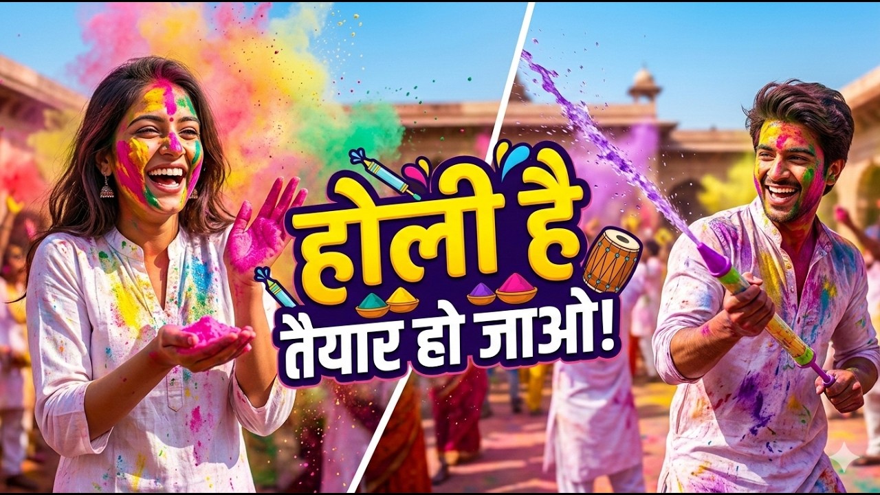 Holi Hai Re Holii Hai || Best DJ Gana 2026 || Holi New Song 2026 || Vrandavan Ki Holli || holli song
