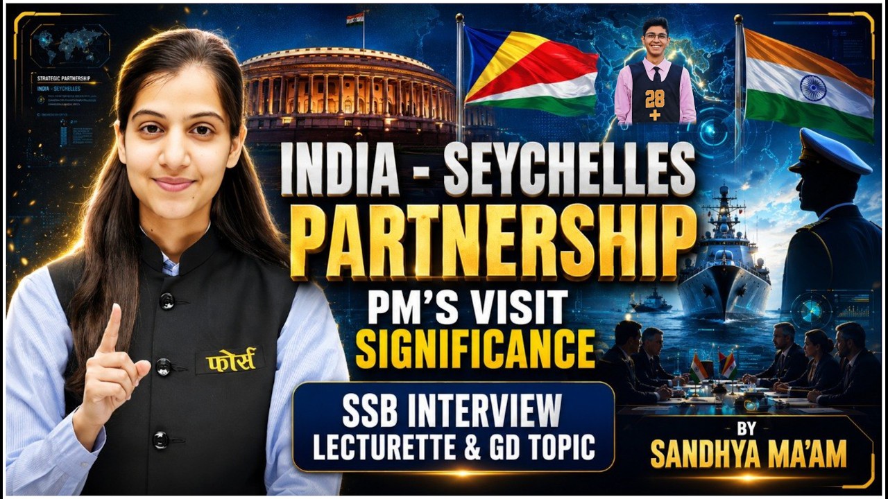 India Seychelles Partnership Explained | PM's Seychelles Visit Strategic Significance SSB Interview