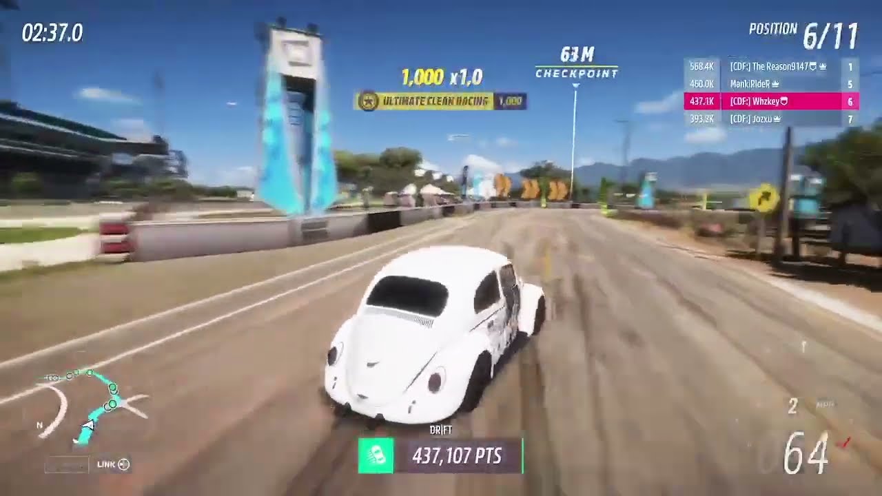 VW Beetle Runs / FH5 Open Drift