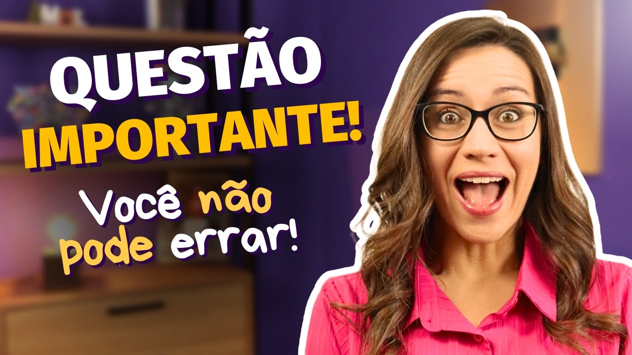 ⚠️ Questão sobre COESÃO importante para QUALQUER PROVA ⚠️ | Banca CESGRANRIO