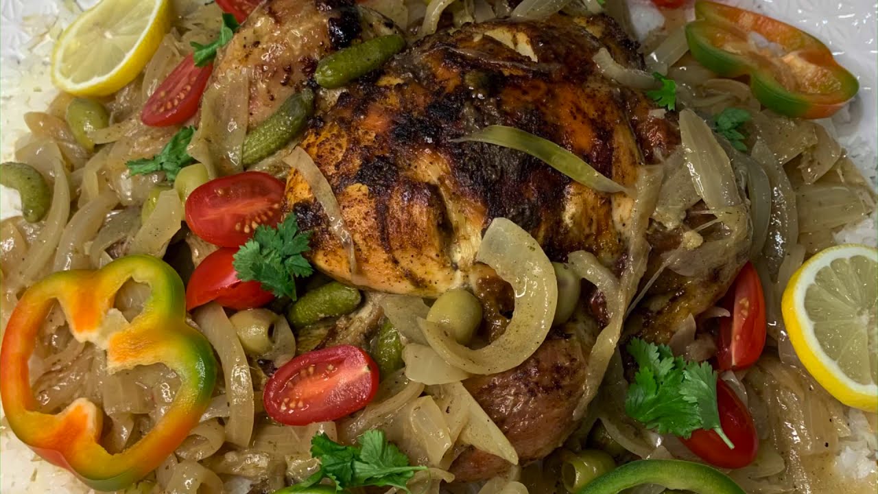 Poulet Yassa - Yassa Guinar - Senegalese food - Repas rapide