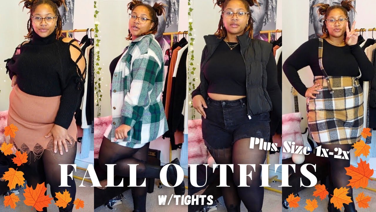 Plus Size Fall 🍁Outfit Ideas ✨2023✨ #tightsfashion #tights #analuisa