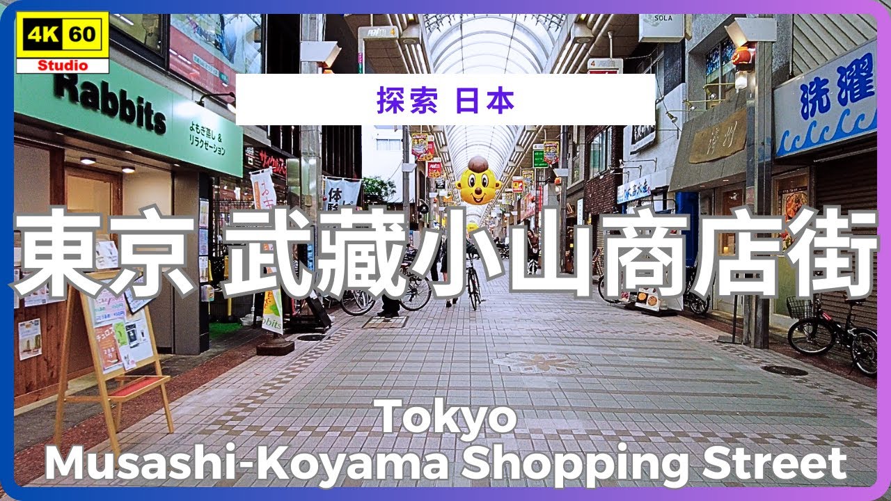 東京 武藏小山商店街 4K | Tokyo - Musashi-Koyama Shopping Street | DJI Pocket 2 | 2024.11.05