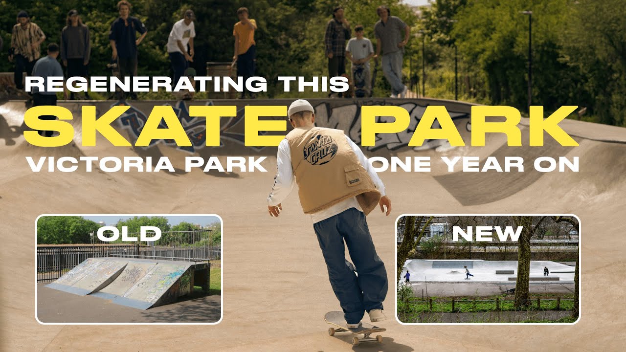 Victoria Park Skatepark Bristol - 1 Year Recap